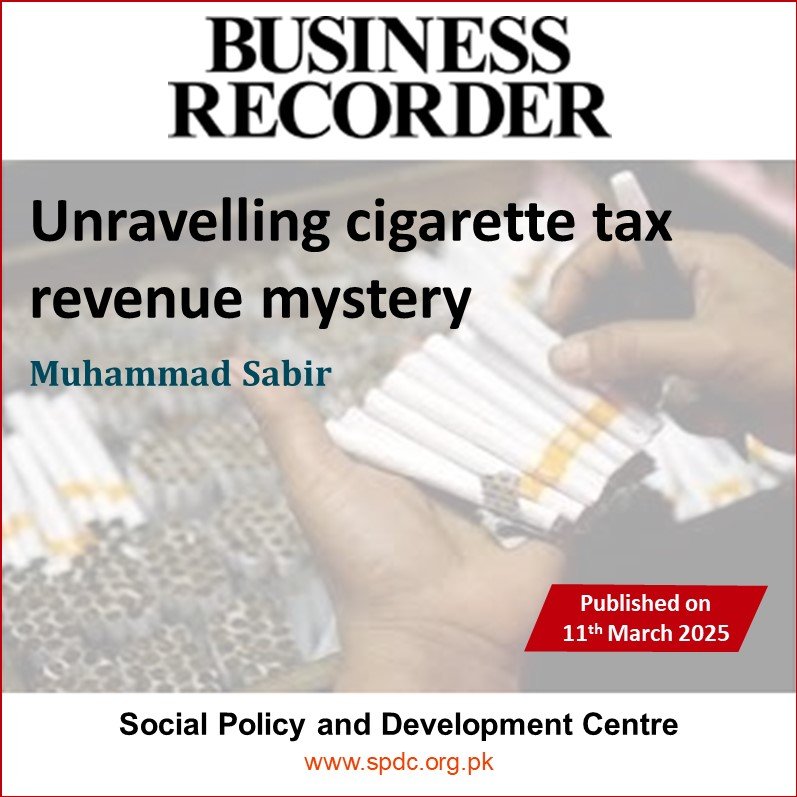 Unravelling cigarette tax revenue mystery